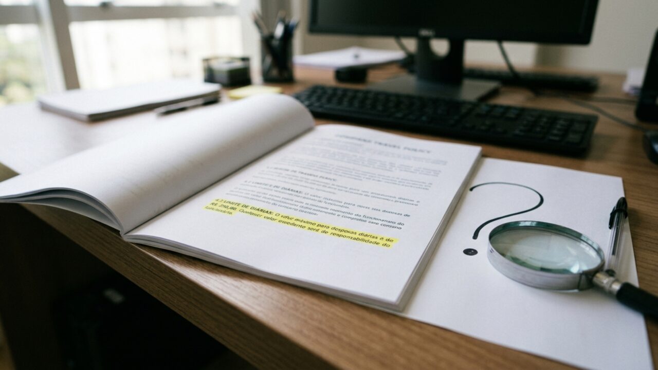 Funcionário usa cartão corporativo para pagar hotel em viagem de trabalho e recebe desconto de R$ 4.700 porque empresa afirma que diária ultrapassou o limite permitido