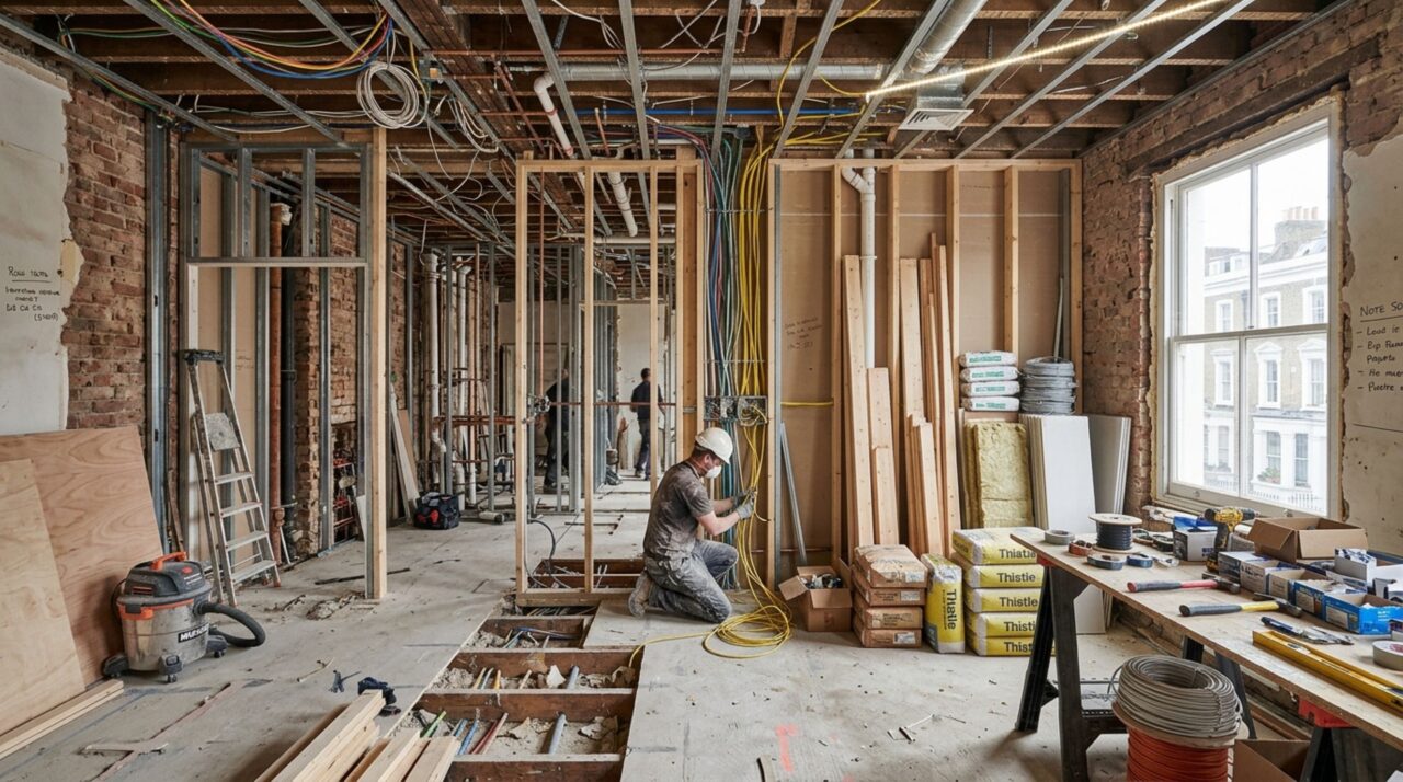 Quanto custa a reforma completa de um apartamento de 75 m² em 2026?