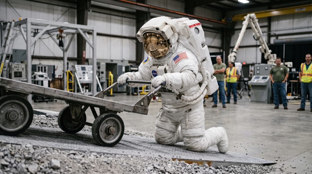Antes de cada caminhada espacial, os astronautas passam horas respirando oxigênio puro por um motivo específico