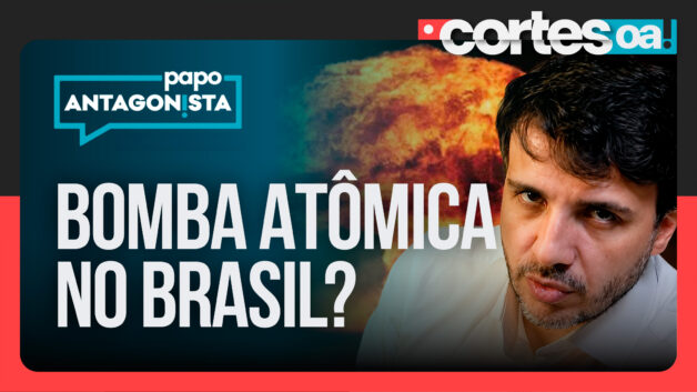 Papo Antagonista: Renan Santos defende arma nuclear e sugere mudança na Constituição para o Brasil