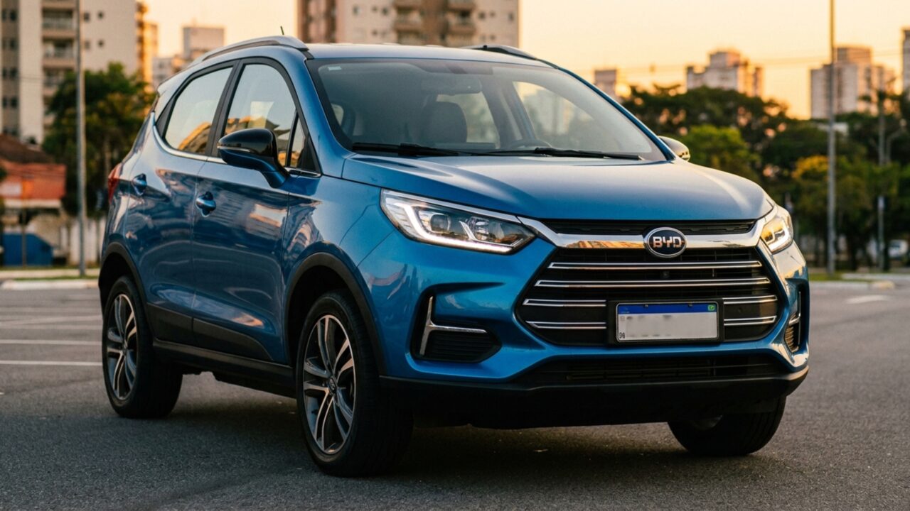 Equivalente a 56 km/l de gasolina este SUV elétrico roda 250 km e recupera 180 km de alcance em apenas 20 minutos