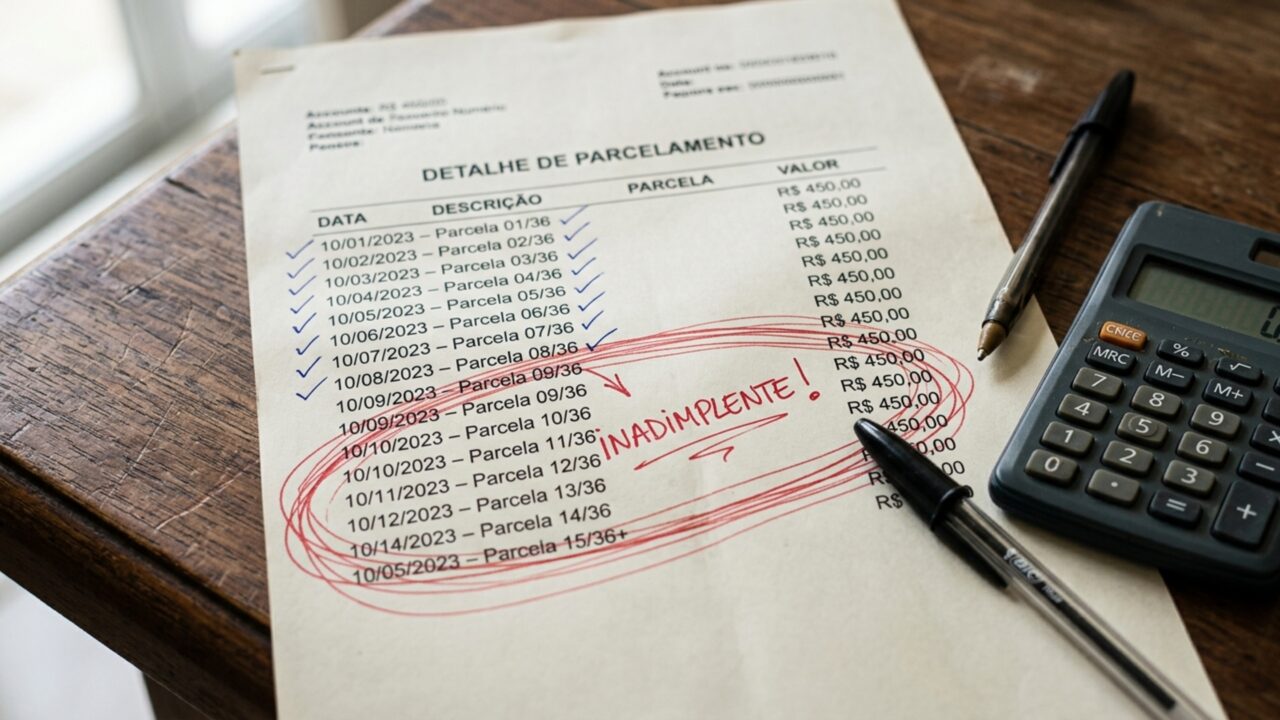 Empresa paga apenas oito de 58 parcelas do seguro, sofre prejuízo quase dois anos depois e cobra indenização porque nunca recebeu aviso de cancelamento