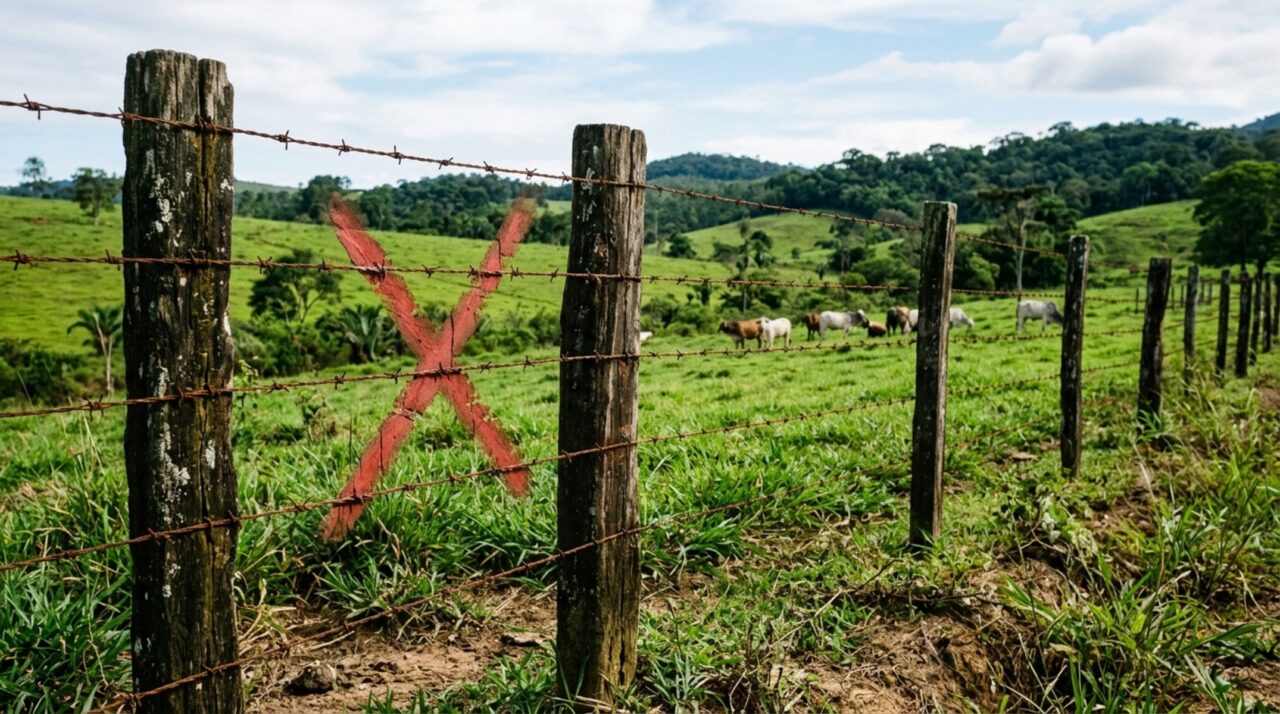 Adeus cerca de arame farpado no sítio: tela campestre de aço galvanizado com nós fixos dura 25 anos sem enferrujar e custa metade da cerca elétrica