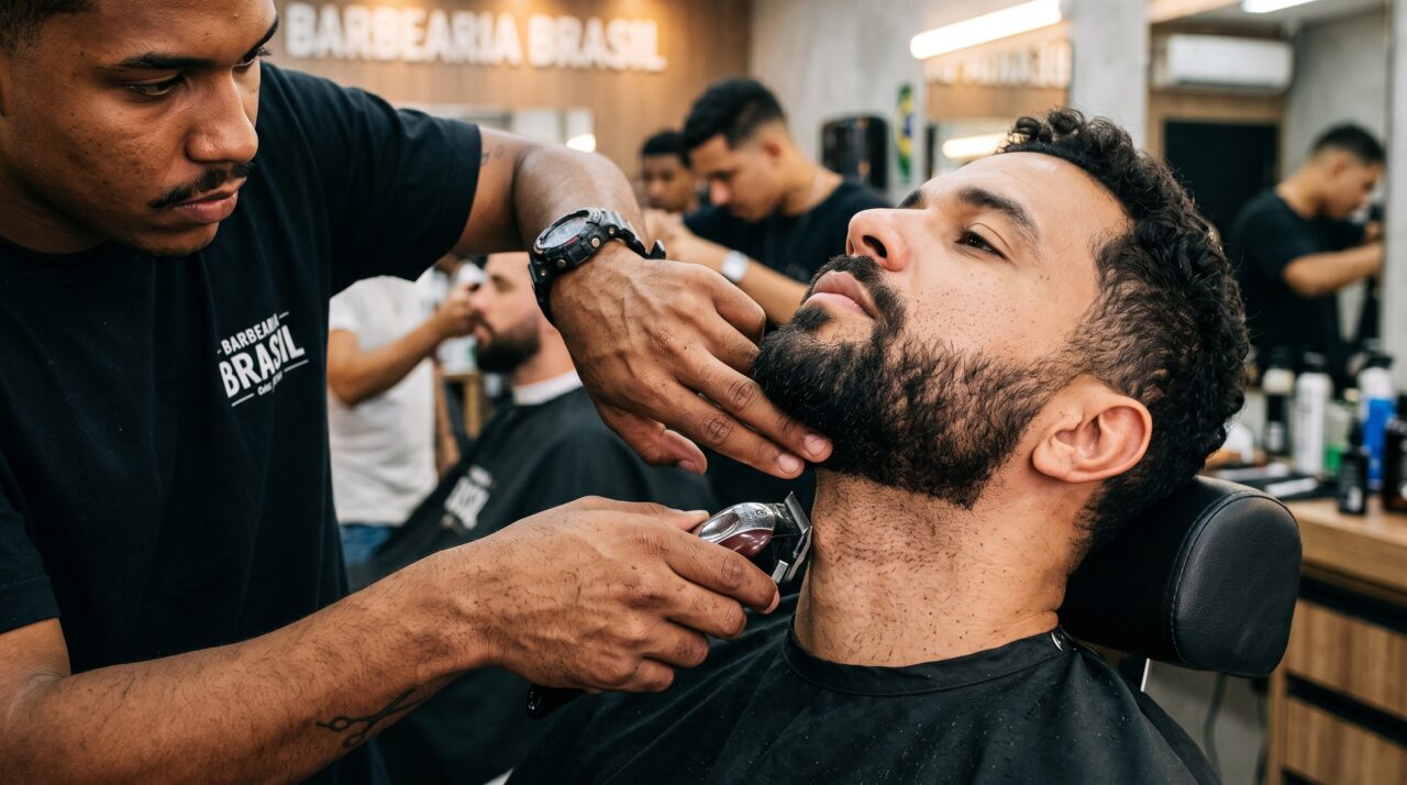 Homens estão deixando este detalhe da barba mais baixo e o rosto parece completamente diferente
