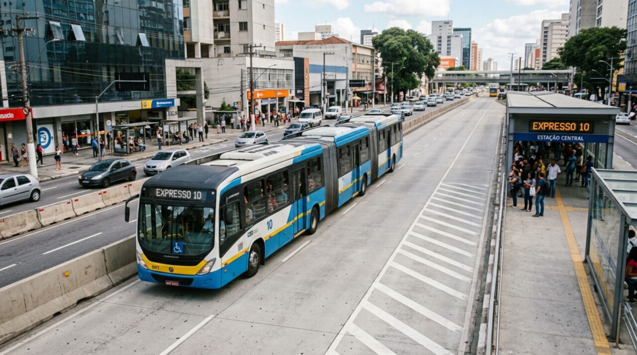 Projetado para levar centenas de pessoas de uma só vez, este ônibus possui vários eixos e uma carroceria tão longa que o motorista depende de sistemas eletrônicos para controlar curvas e movimentações em espaços apertados