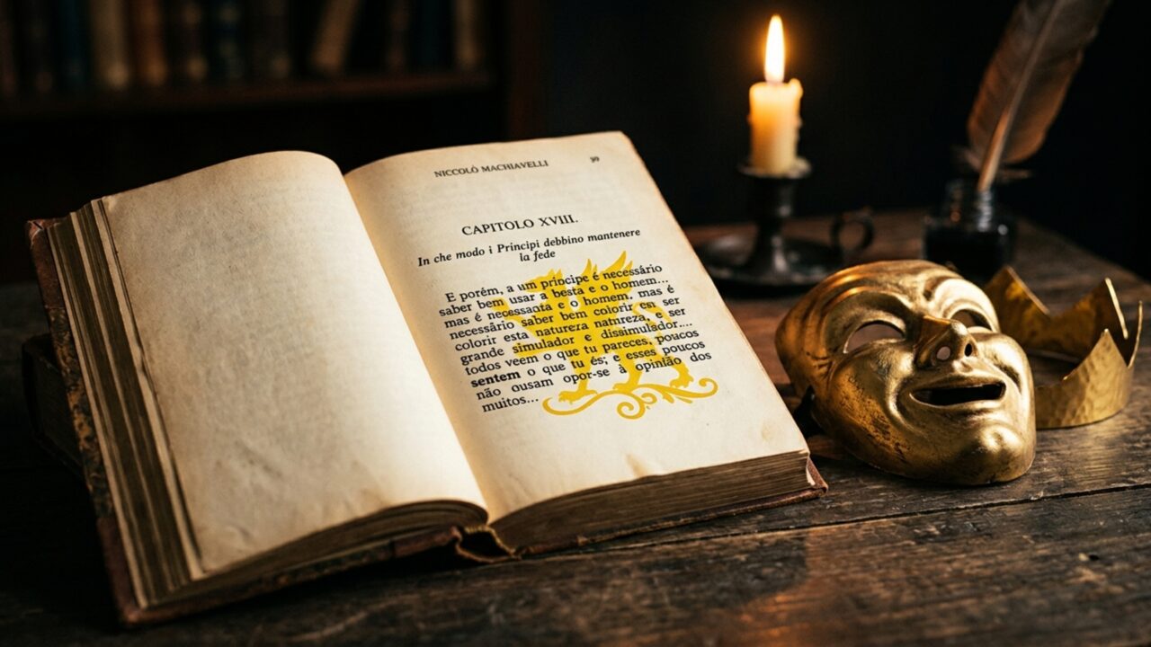 Niccolò Machiavelli: "Todos veem o que você parece, poucos sentem o que você é."