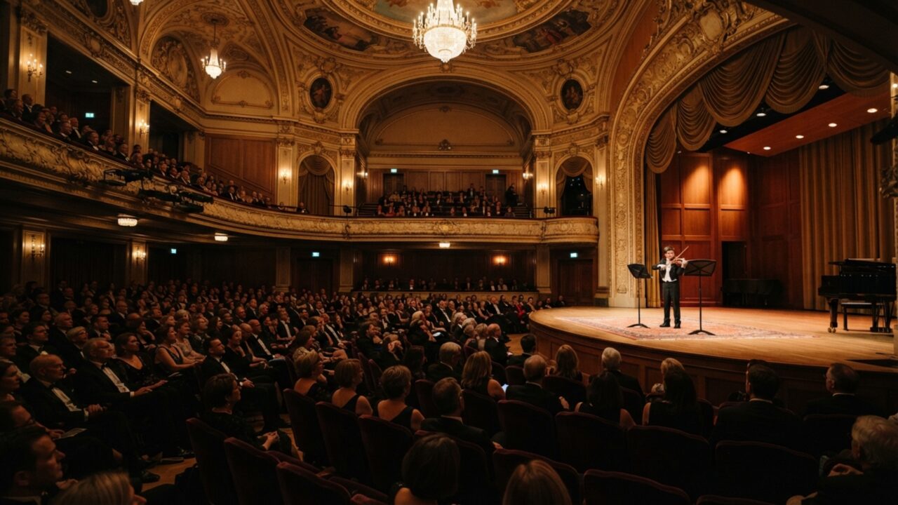 Garoto de 7 anos tocou como solista com a Sinfônica de San Francisco e, antes dos 10, já fazia recitais próprios, iniciando a carreira de Yehudi Menuhin como prodígio do violino