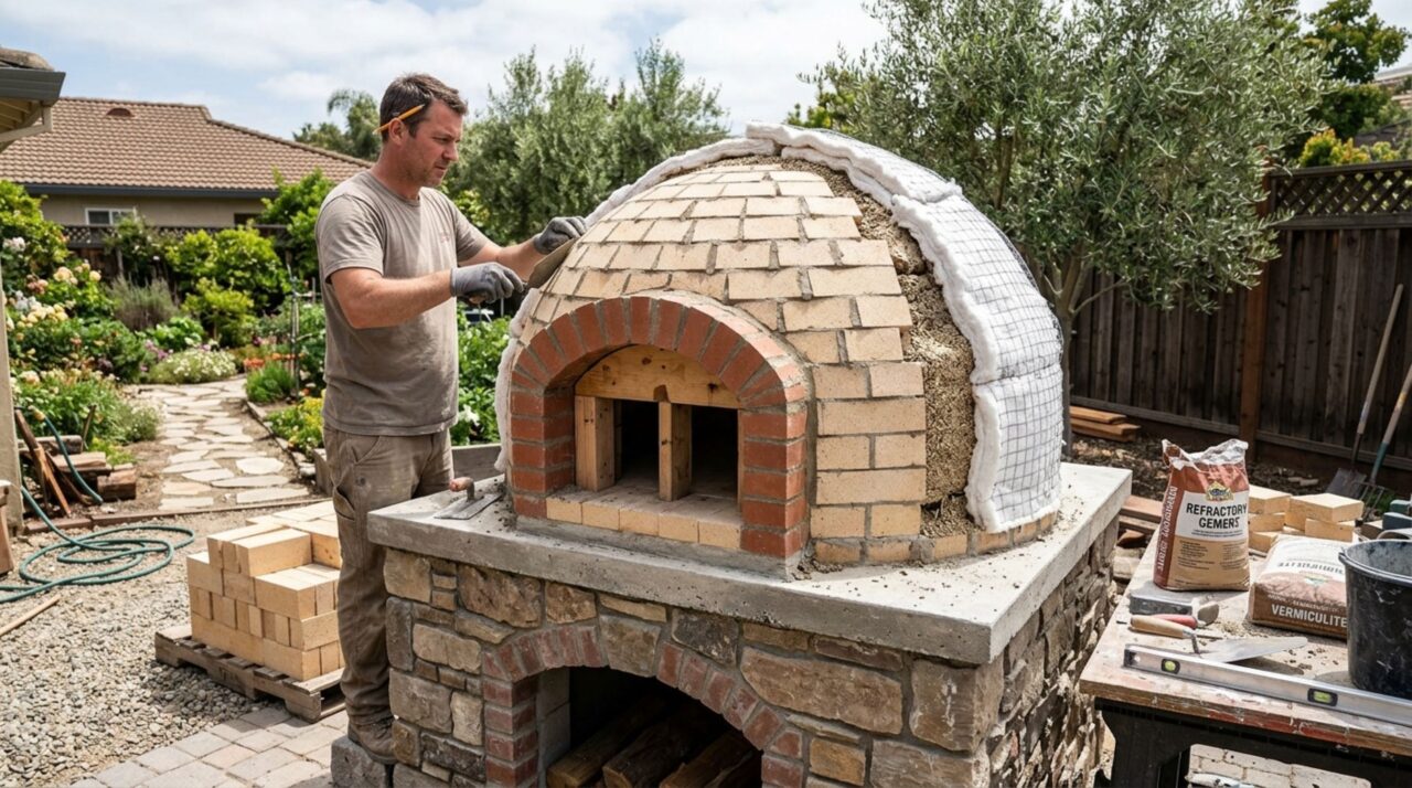 Quanto custa construir um forno a lenha no quintal para fazer pizzas e assados no inverno de 2026?