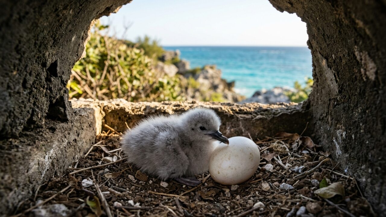 Ave considerada extinta por quase 300 anos reaparece e volta a criar filhotes em ilha onde não se reproduzia desde os anos 1600
