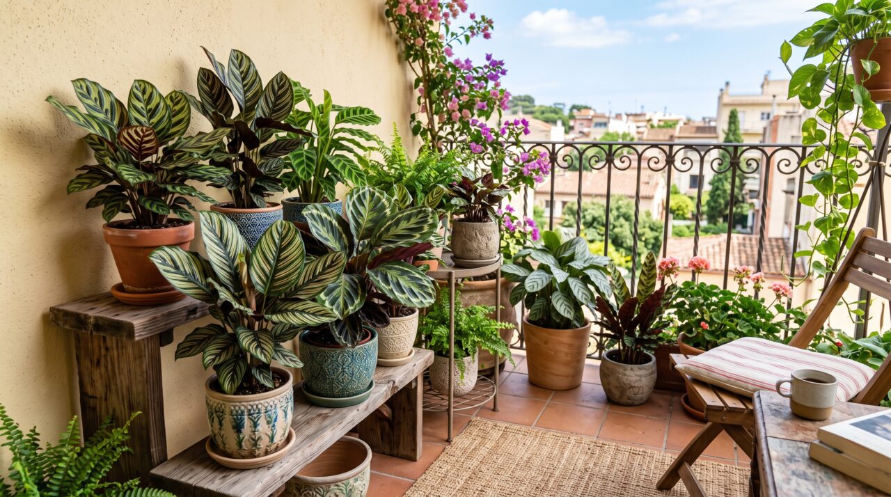 A Calathea, a folhagem que revela novos desenhos sob a luz e virou tendência nas varandas: como cultivar corretamente, manter suas tonalidades vibrantes e transformar pequenos espaços em jardins decorativos cheios de vida e estilo