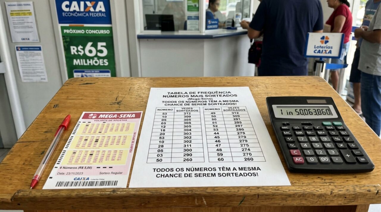 A psicologia explica por que pessoas que escolhem os números que mais saíram na Mega-Sena não estão prevendo o próximo sorteio, mas tentando encontrar um padrão onde existe acaso