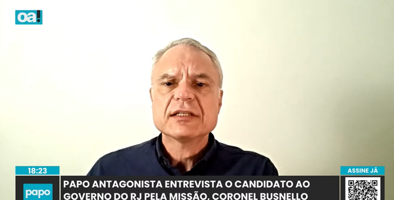 Busnello defende a “desfavelização” do Rio e critica proposta de Lula