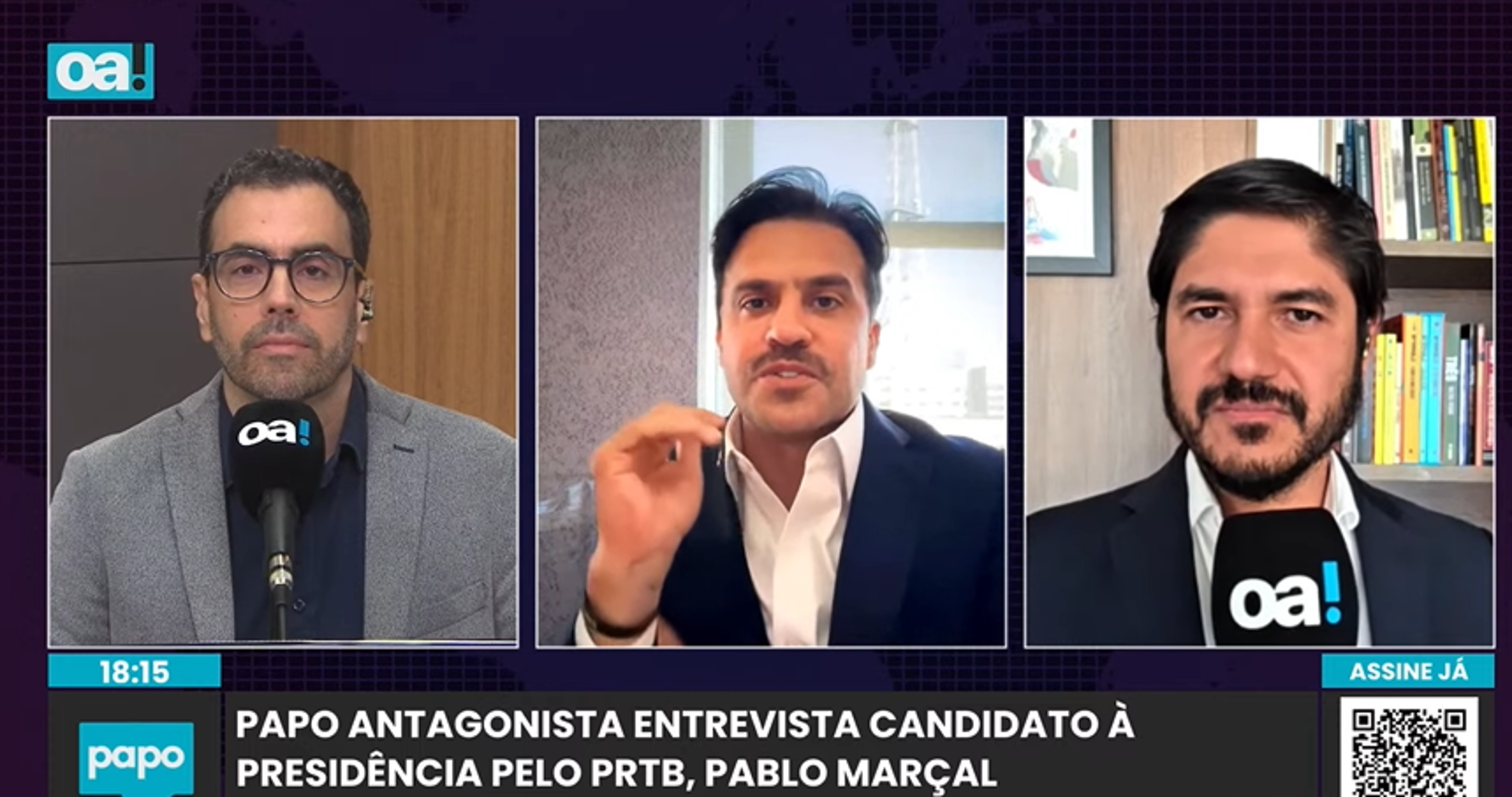 Marçal chama Renan Santos de “Lula 2.0”: “Vai ter 1%” - QTU Questões do Universo