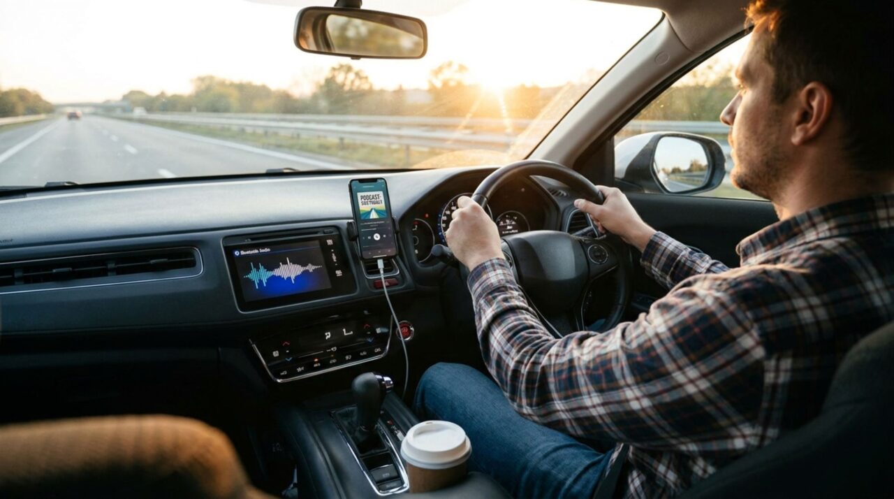 Motorista pode ser multado por dirigir ouvindo áudio no fone em um só lado do ouvido e descobre que nem precisa tocar no celular para cometer infração