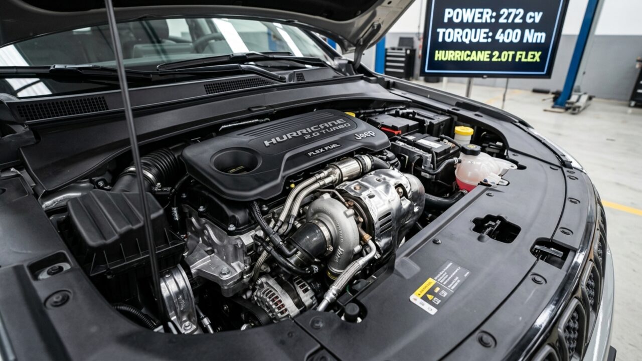Motor 2.0 turbo flex de 272 cv leva SUV nacional aos 100 km/h em 6,3 segundos com tração 4x4, sete airbags e teto panorâmico