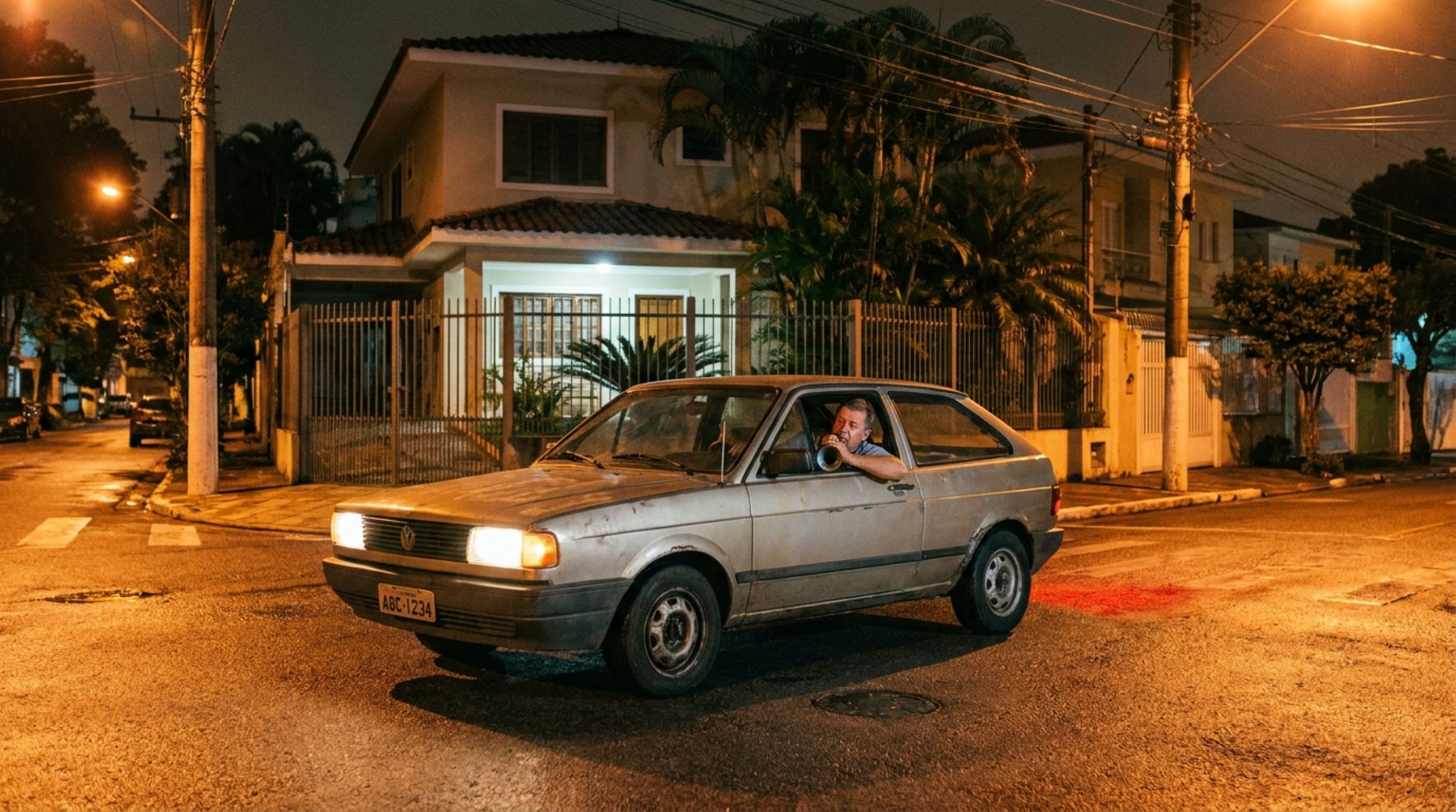 Motorista buzina à noite e descobre que lei do silêncio afeta até mesmo o CTB