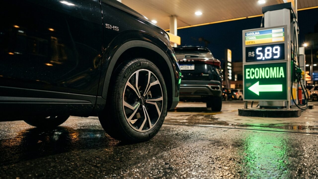 Marca chinesa coloca SUV híbrido de R$ 159.990 para rodar mais de 1.000 km e ir de 0 a 100 km/h em 7,9 segundos