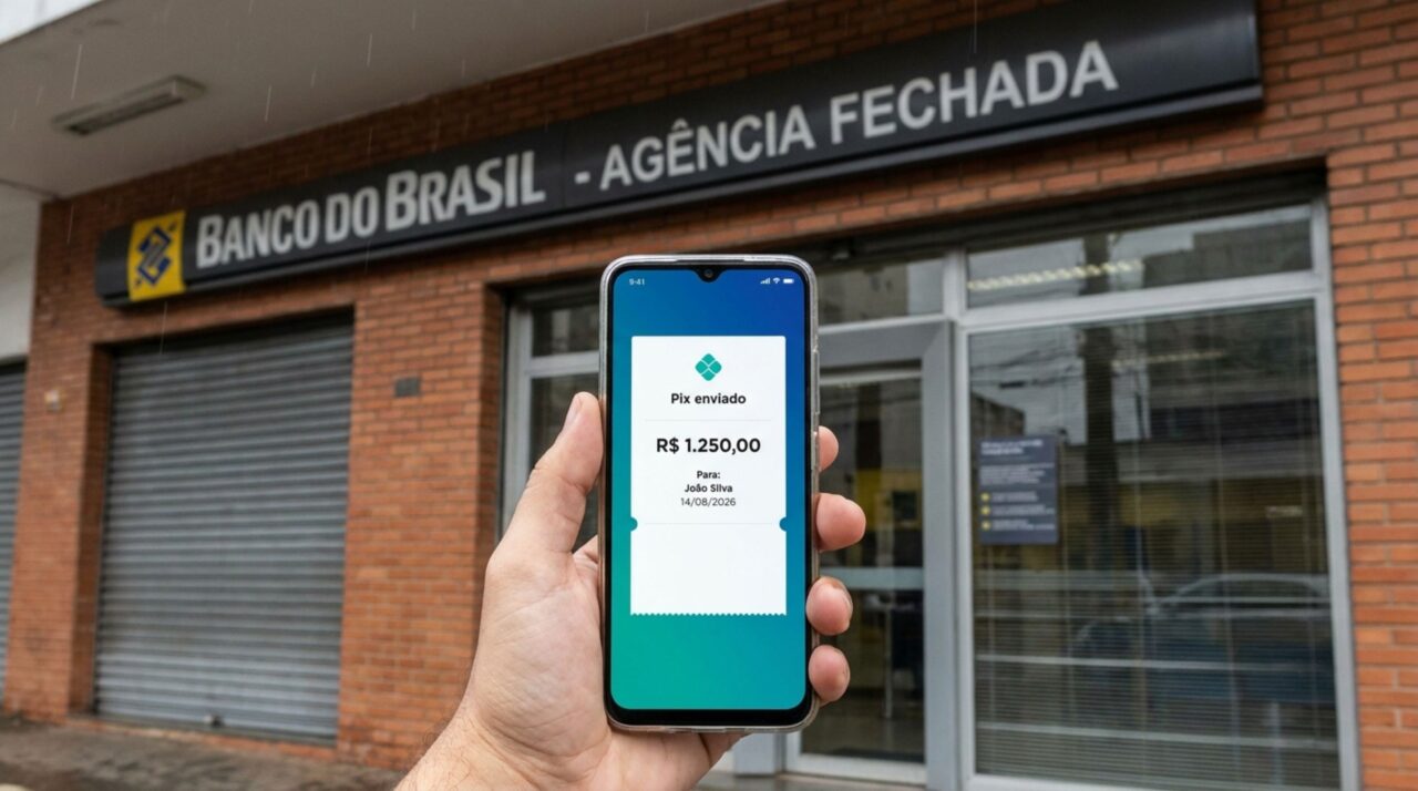 Bancos não abrem dia 14/08