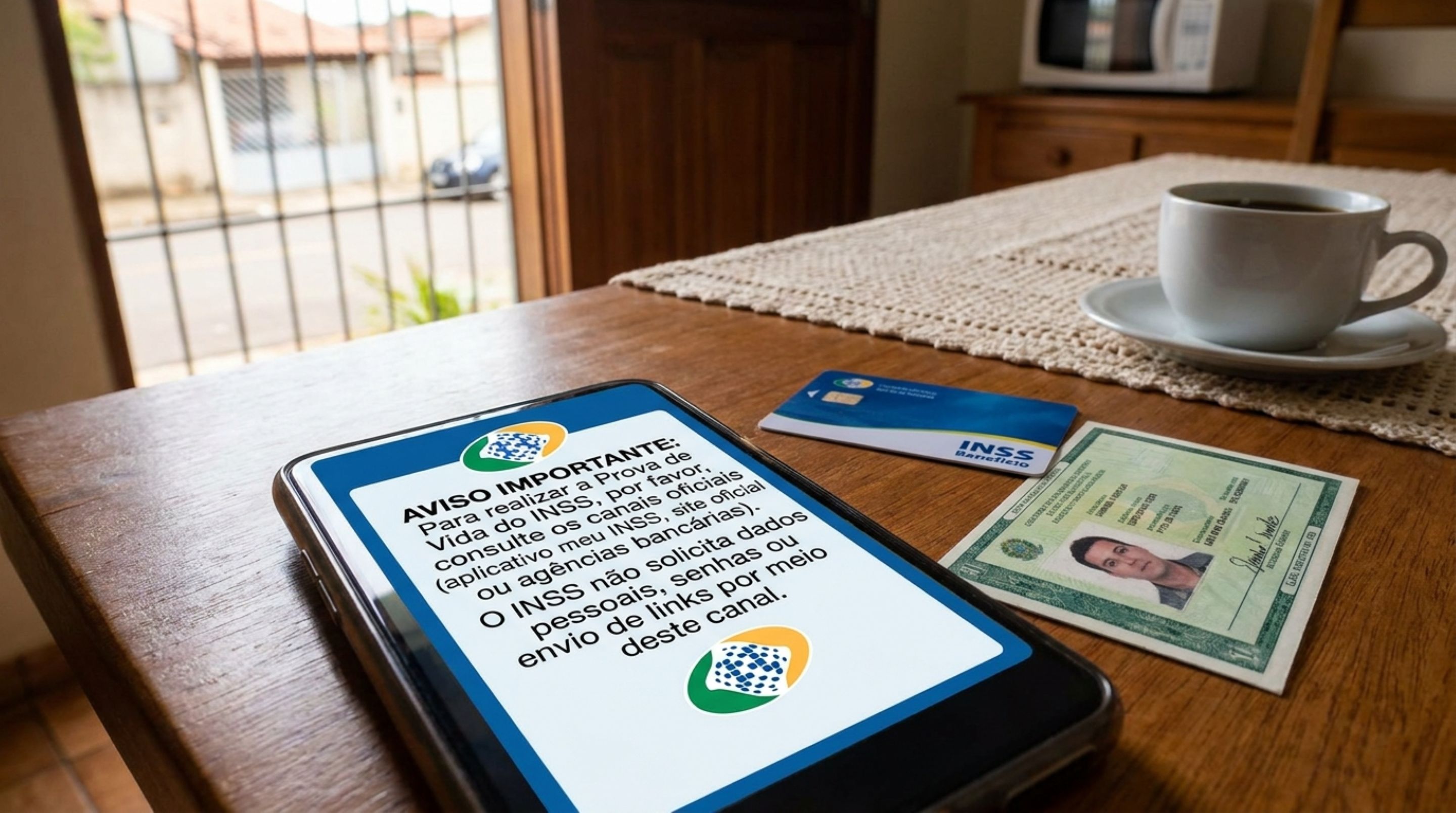 Aposentado recebe mensagem no celular sobre Prova de Vida do INSS, aviso pede regularização e beneficiário fica em dúvida se pagamento pode ser interrompido - QTU Questões do Universo