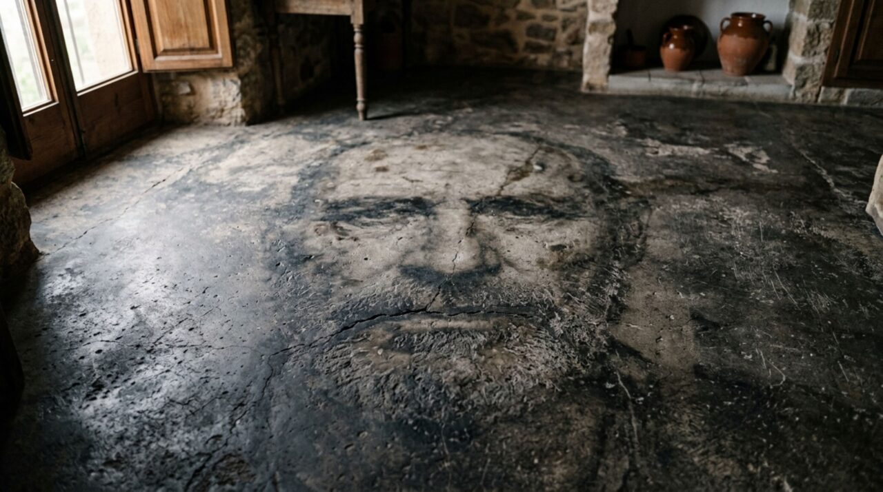 A casa espanhola onde rostos humanos surgiram no chão de cimento em 1971, reapareceram após a troca do piso e alimentam um mistério há mais de 50 anos