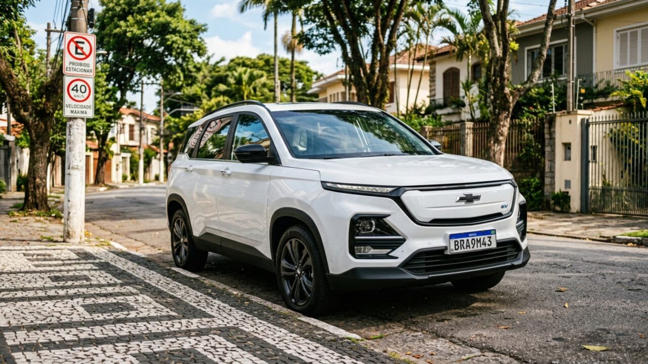 Chevrolet coloca 204 cv em SUV elétrico de R$ 199.990 que roda 304 km e leva 403 litros no porta-malas