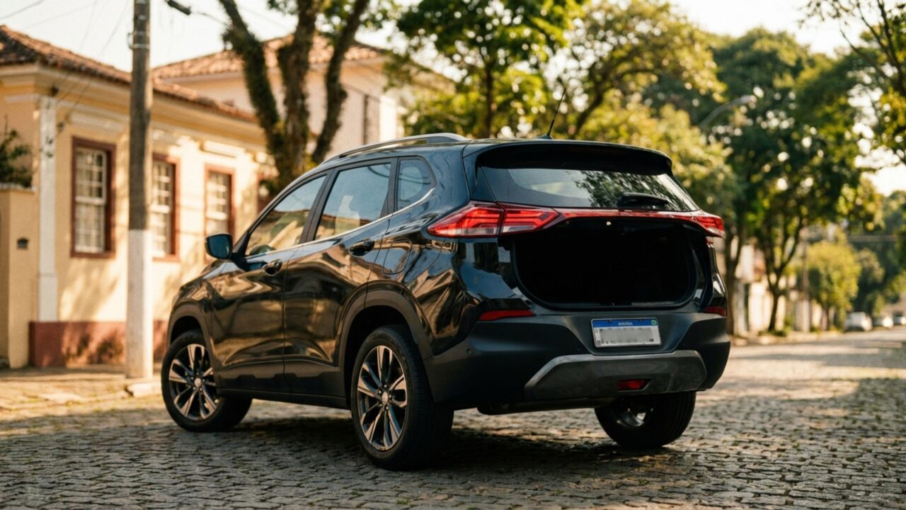 Chevrolet coloca SUV turbo por R$ 119.990 com porta-malas de 393 litros e novos sistemas capazes de frear automaticamente