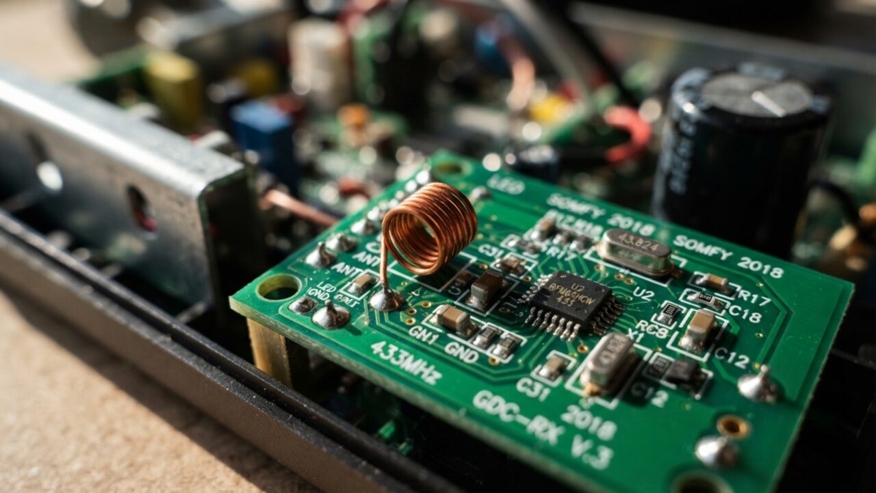 Dispositivo ultrassônico contra pernilongos causa interferência severa em portão eletrônico da garagem, que abre sozinho de madrugada, e expõe falha na frequência de rádio