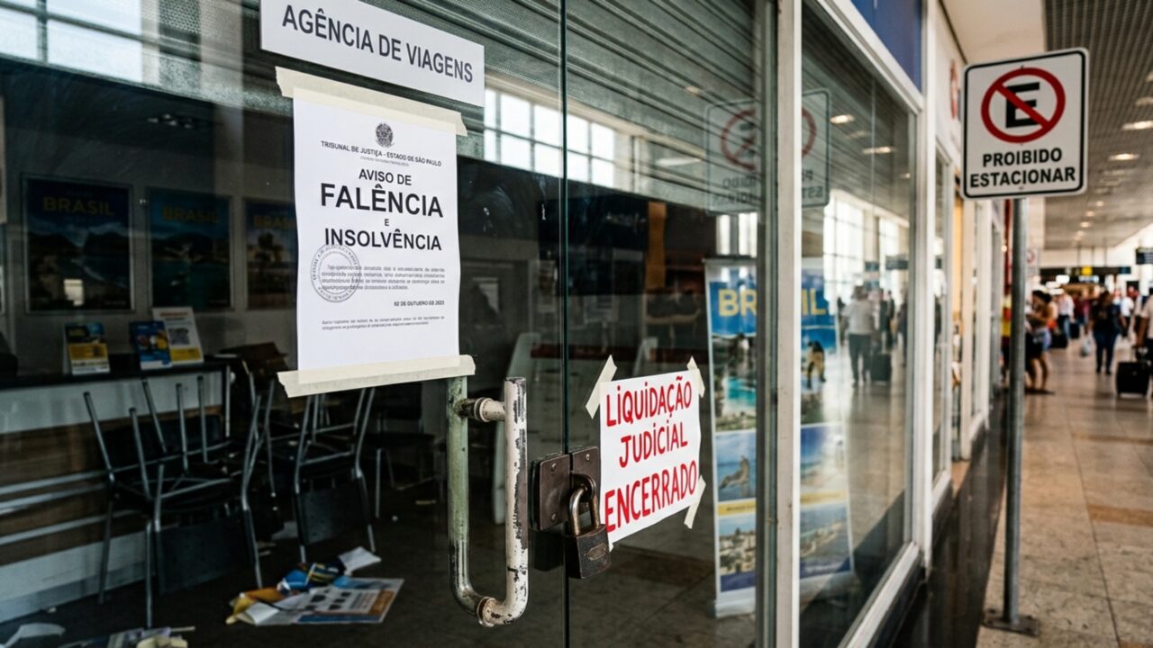 Segunda maior companhia aérea do país entra em falência e 7.200 trabalhadores acompanham a despedida da operação