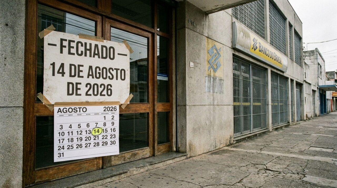 Bancos não abrem dia 14/08