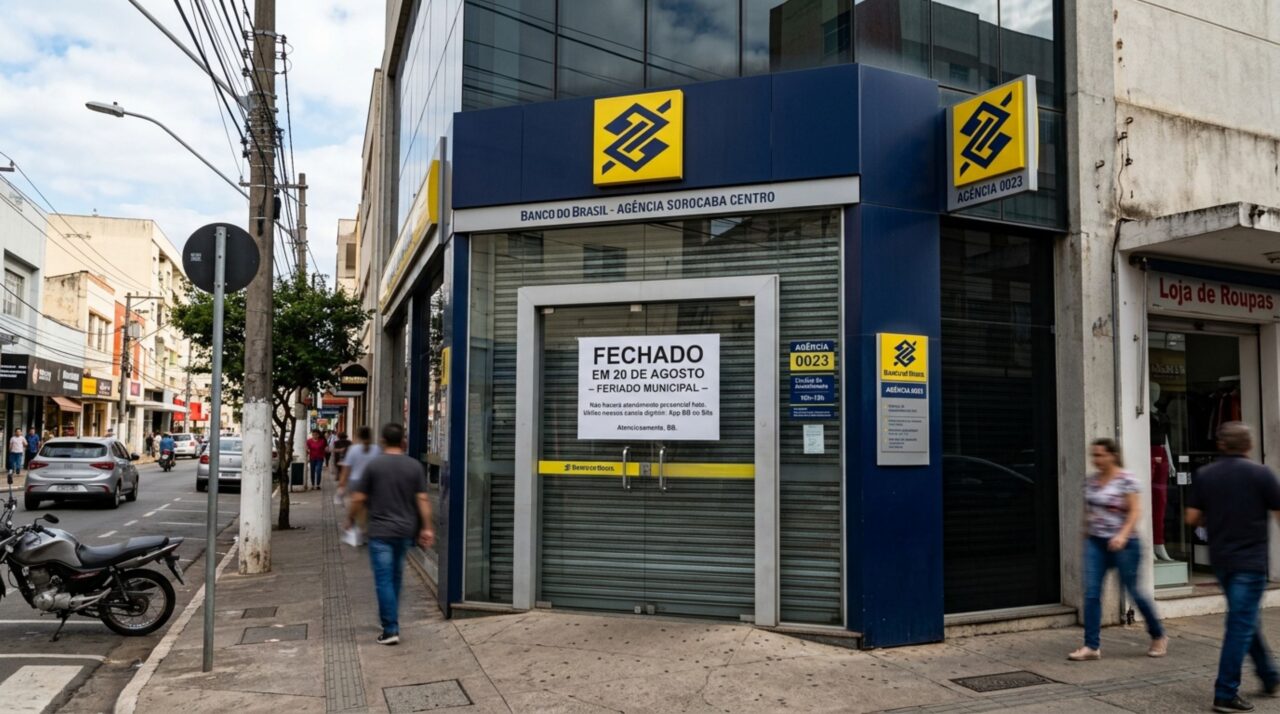 Bancos estarão fechados hoje, quinta-feira