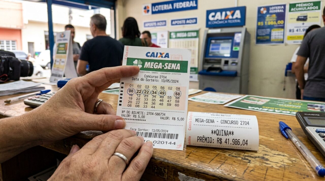 Mega-Sena de terça-feira premia quina e quadra, mas ninguém leva a sena