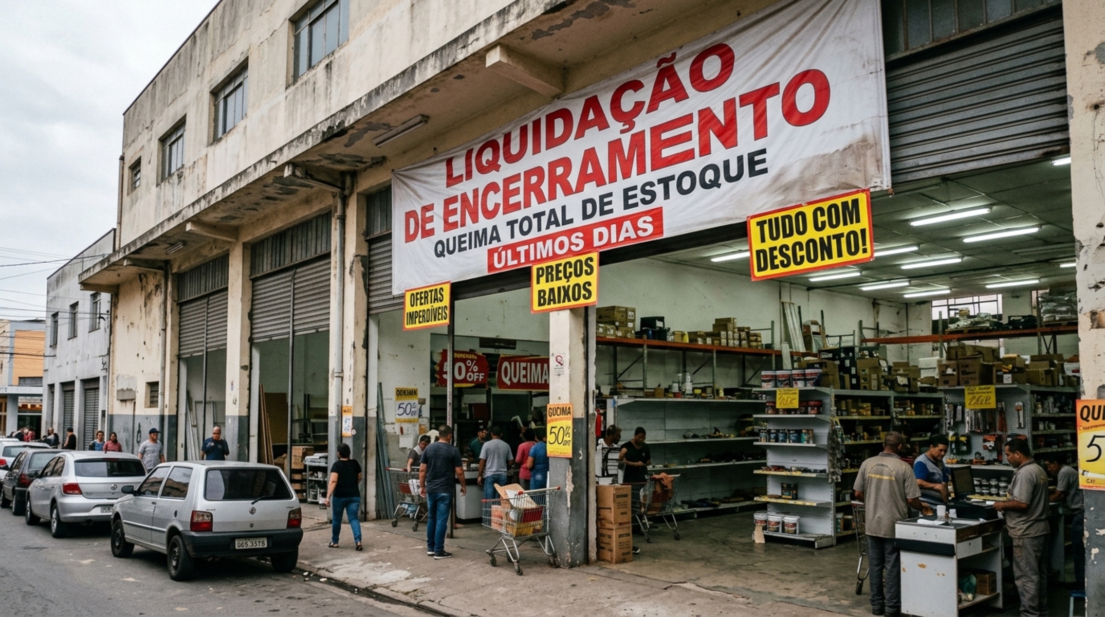 Depois de 97 anos vendendo material de construção para o Brasil inteiro, rede familiar com 480 lojas perde disputa entre herdeiros e inicia liquidação sem conseguir repassar a operação