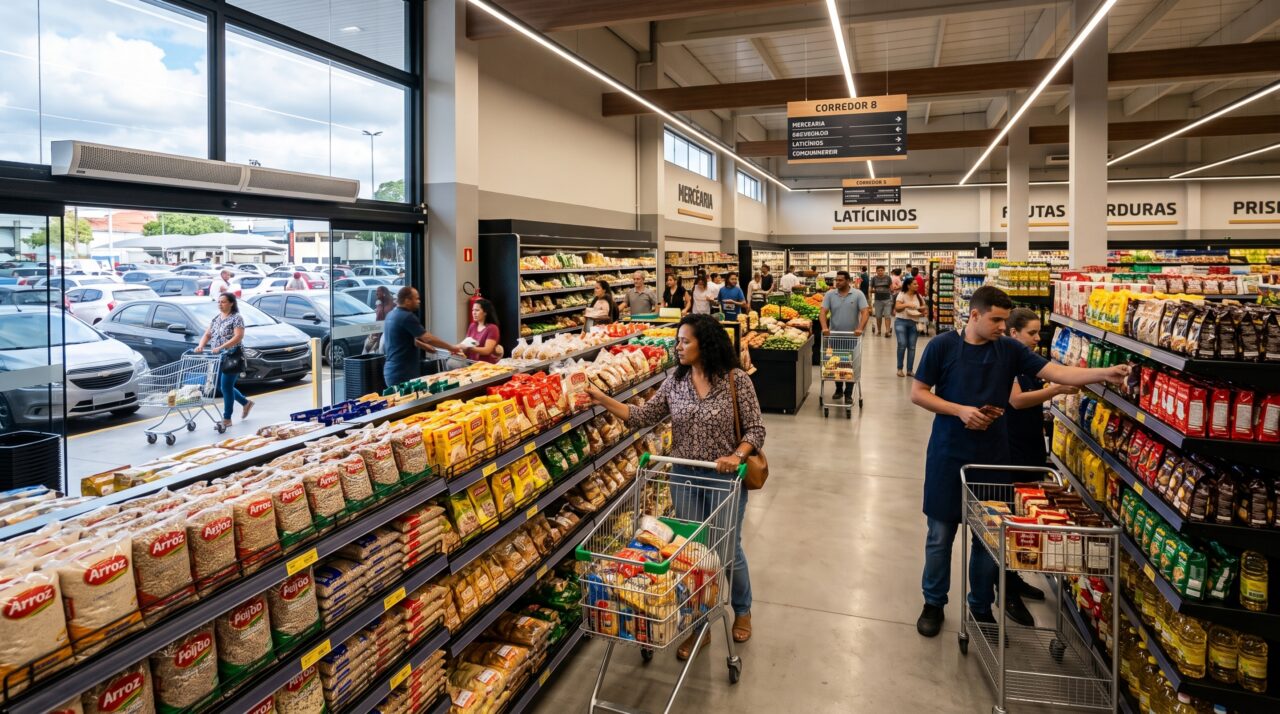 Grupo de supermercados entra em falência e decide fechar 94 lojas para tentar salvar outras 582 unidades