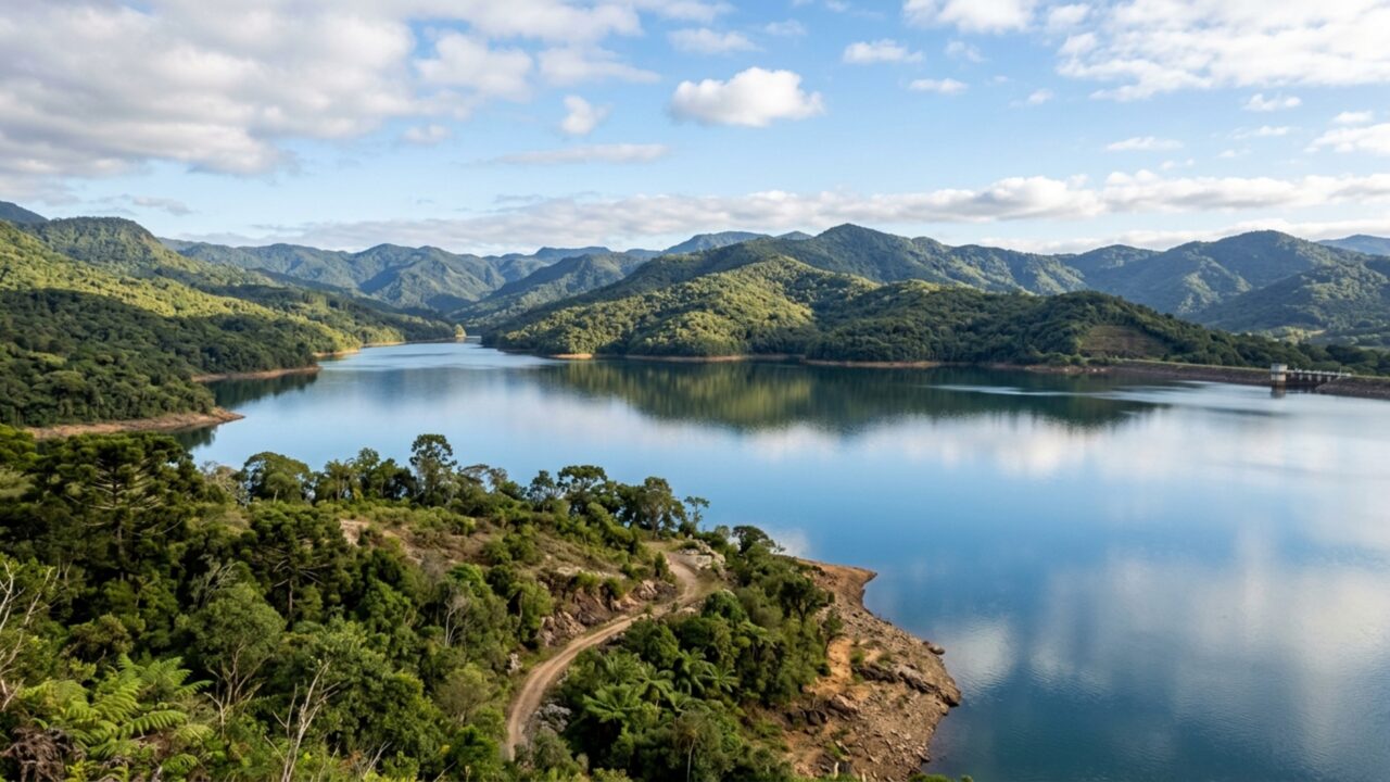 Pequena cidade do Vale Europeu mistura grandes represas, rios cristalinos e montanhas com tradições alemãs, italianas e polonesas em um refúgio ainda pouco conhecido