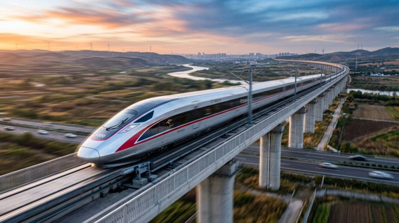 De 0 a quase 800 Km/h em apenas 5 segundos: o novo recorde do trem chinês de levitação magnética