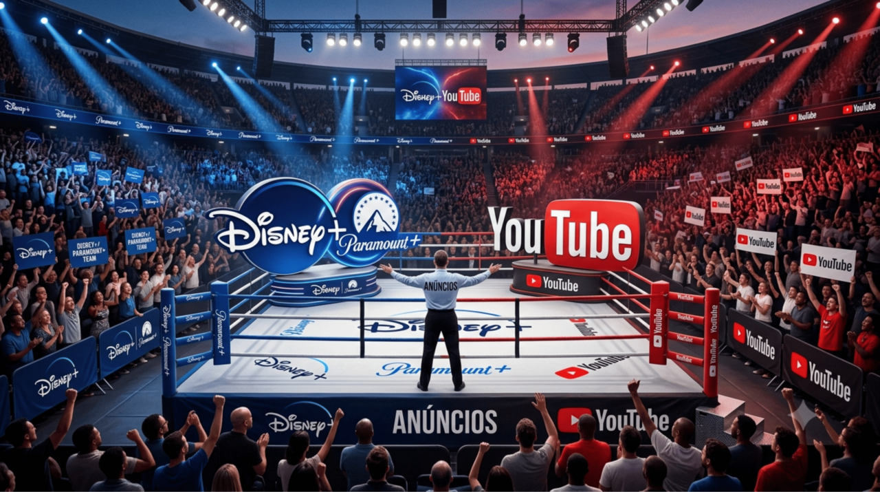 Disney+ e Paramount+ articulam plano gratuito com anúncios para bater de frente com YouTube