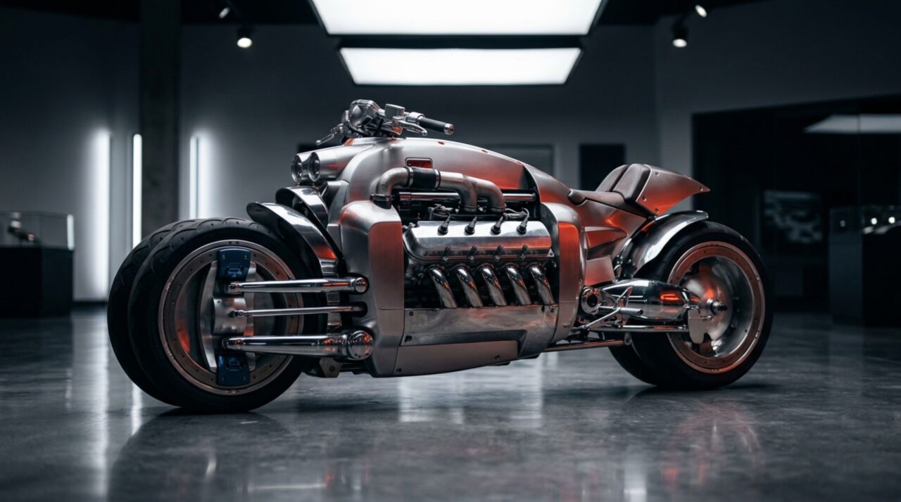 A moto V10 de 500 cv que prometia quase 500 km/h