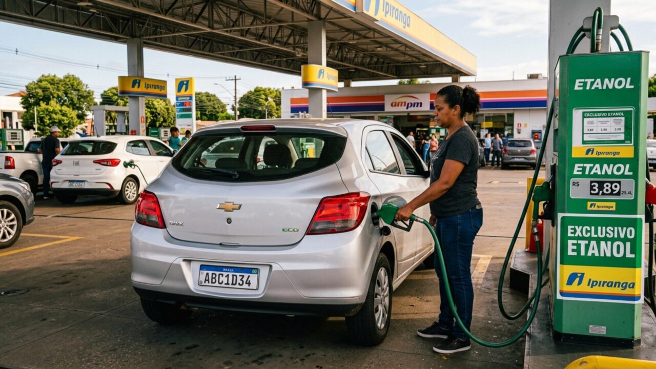 Hatch turbo automático de R$ 99.990 abre mão da gasolina, roda somente com etanol e reduz em aproximadamente 70% as emissões de carbono