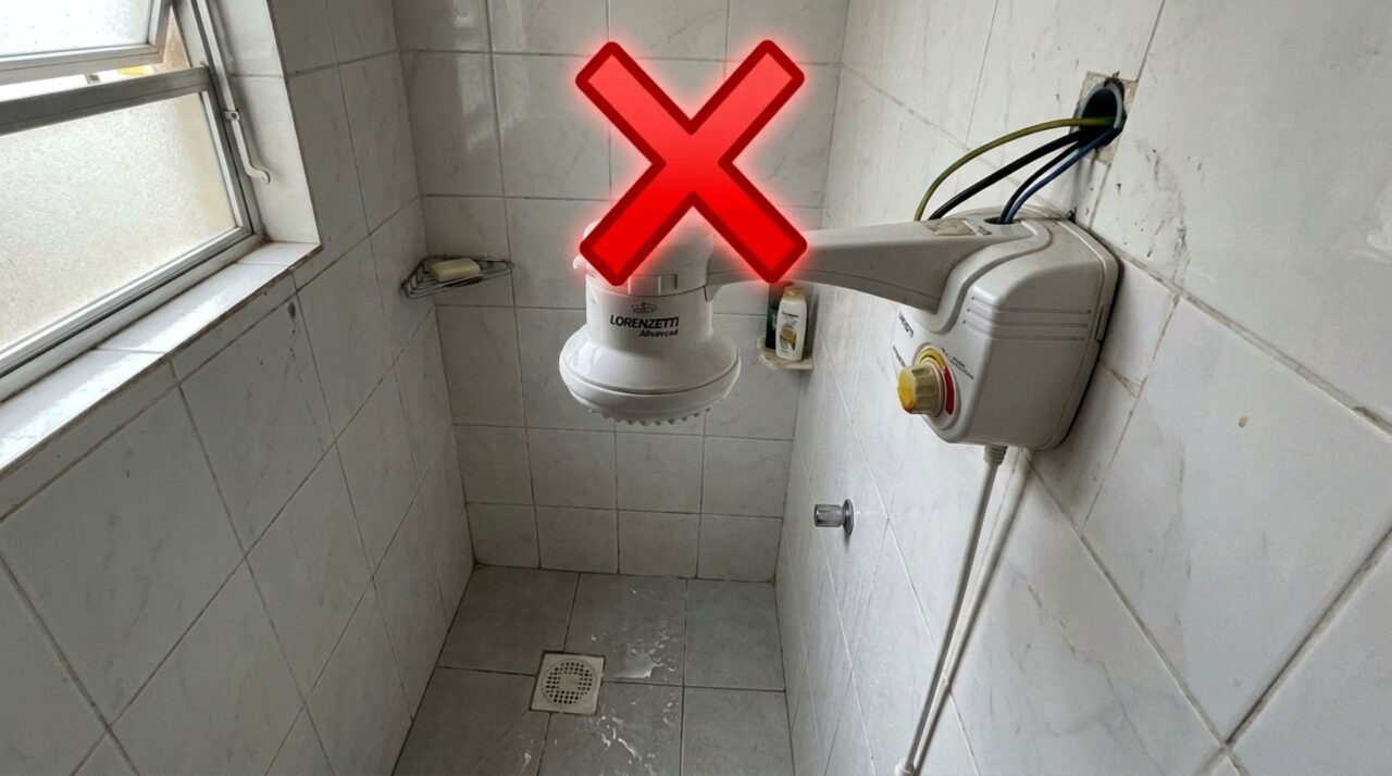 Adeus chuveiro elétrico de 7.500 watts: o aquecedor de passagem a gás esquenta a água da casa inteira sem reservatório, mantém a temperatura quando alguém abre outra torneira, funciona na queda de energia, e gasta menos da metade no mesmo banho