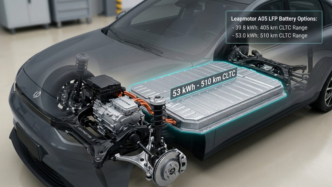 Acima de 500 km por carga, Leapmotor A05 elétrico mira BYD Dolphin e Geely EX2 com carroceria hatch e cabine espaçosa