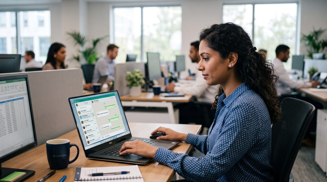 Demissão por justa causa pelo uso de WhatsApp pessoal em notebook da empresa