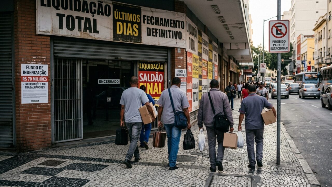 Gigante do varejo fecha 133 lojas de uma só vez e 17,6 mil trabalhadores se despedem da operação