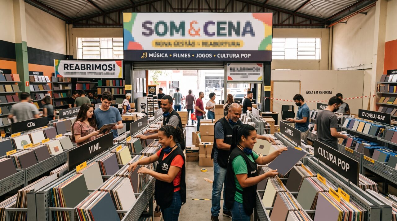 Rede de música fecha 102 lojas após entrar em colapso e 1.340 trabalhadores se despedem da empresa