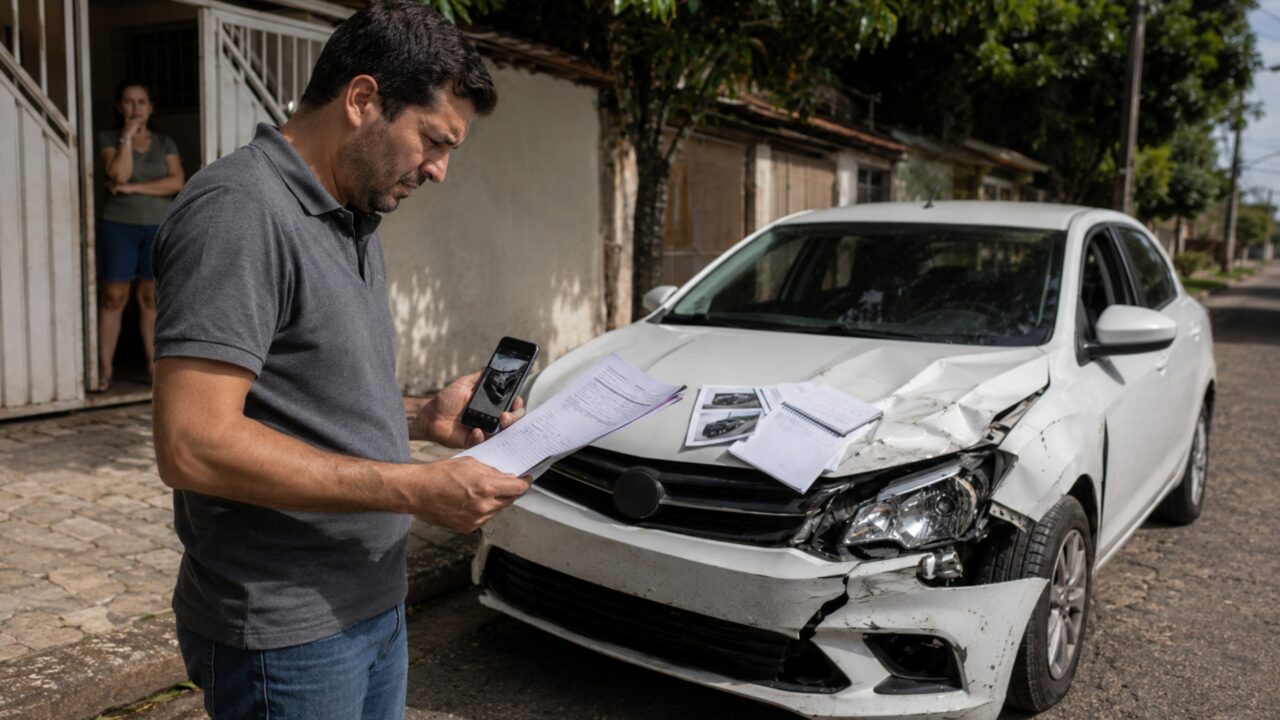 Empresa exige que funcionário pague R$ 9 mil após carro corporativo ser atingido enquanto estava estacionado diante de sua casa