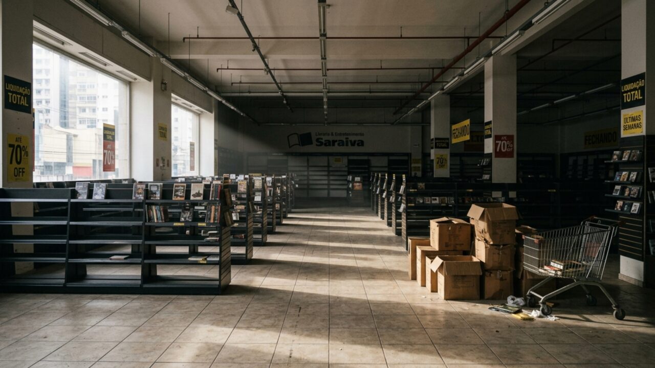 Depois de 48 anos, rede de livros e filmes fecha 126 lojas após falência e deixa mais de 3 mil trabalhadores sem emprego
