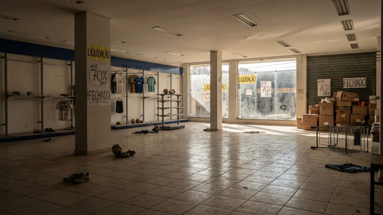 Depois de 131 anos, rede esportiva fecha as últimas 115 lojas e deixa 3.623 trabalhadores diante da despedida final