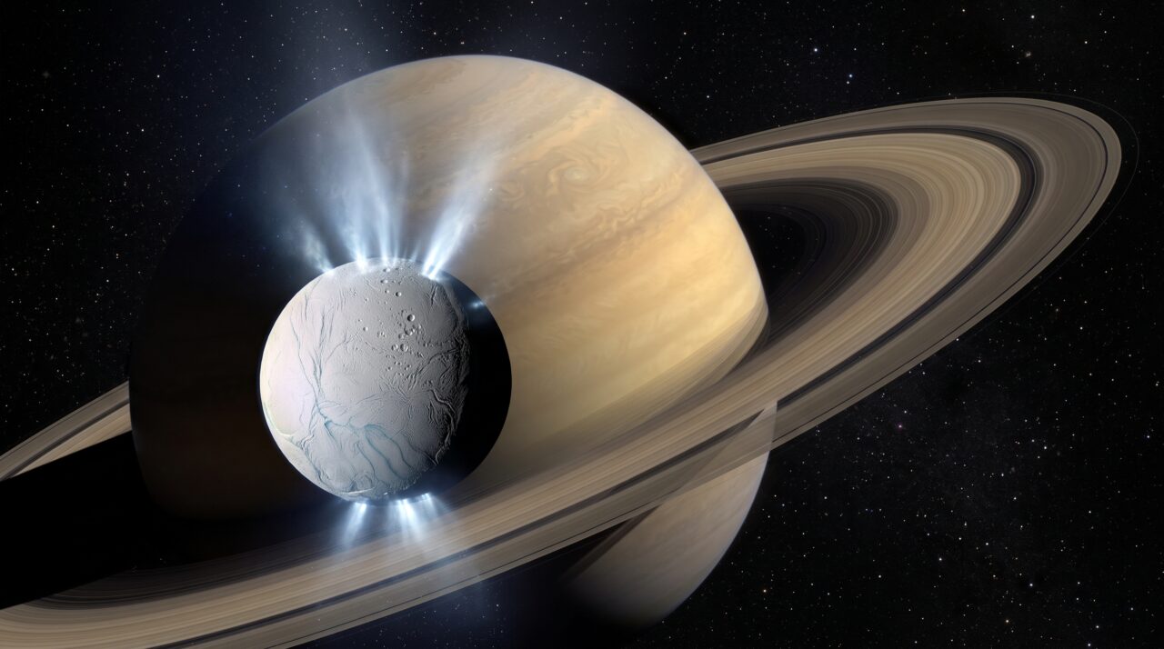 A coleta de amostras do oceano da lua Enceladus através dos seus jatos de gelo sem precisar furar a superfície.