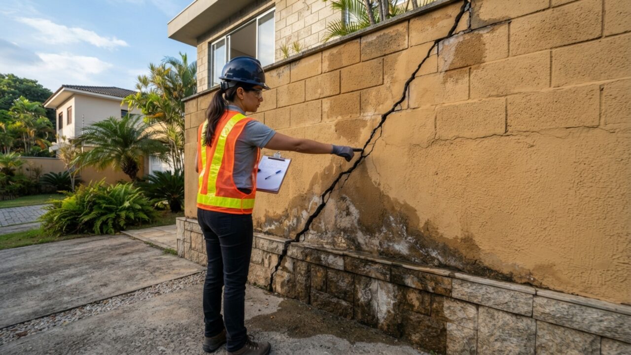 A infiltração silenciosa: 7 sinais visíveis na alvenaria que você nunca deve ignorar ao vistoriar uma casa para compra