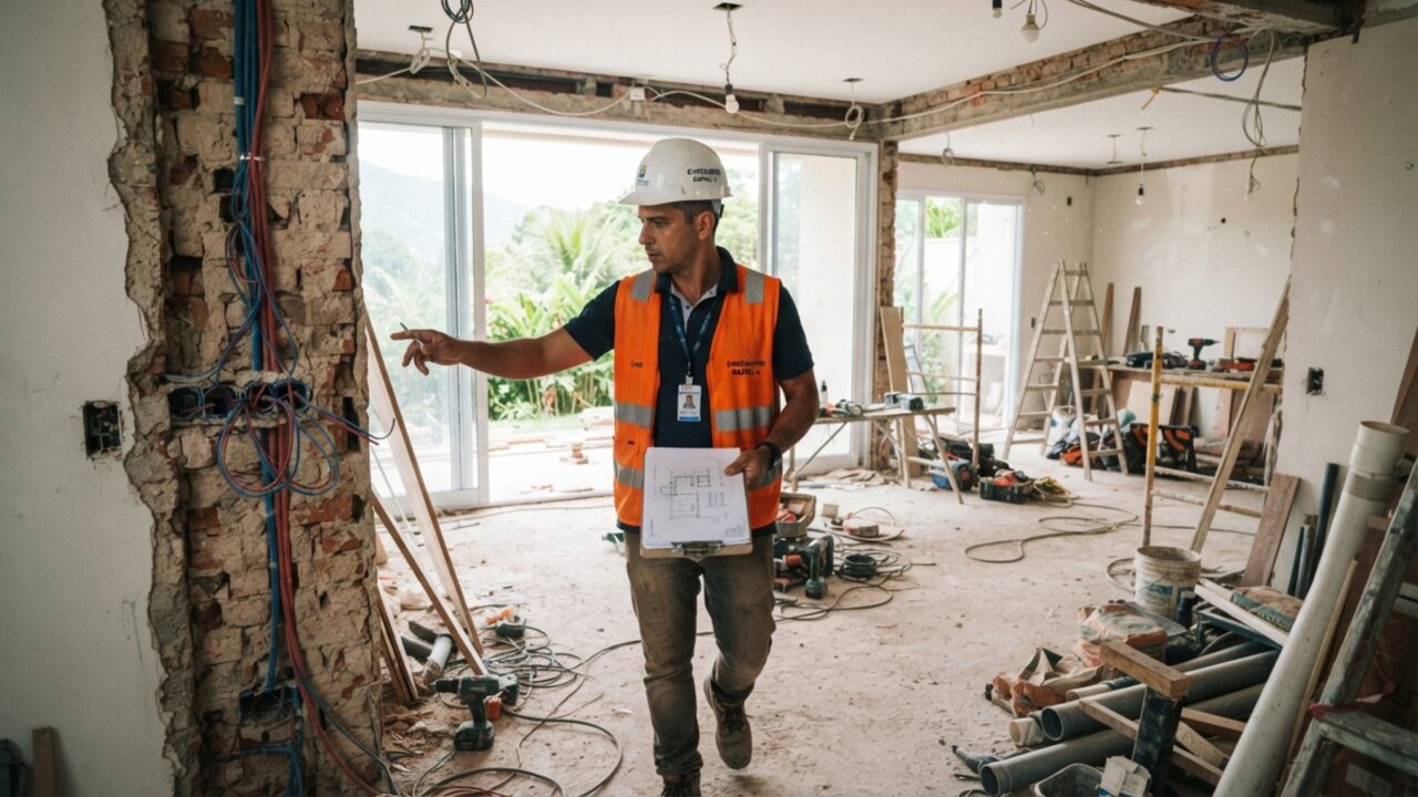 Morador contrata empreiteira para construir edícula, paga 80% do valor adiantado e descobre que a empresa usou materiais de segunda linha fora da especificação