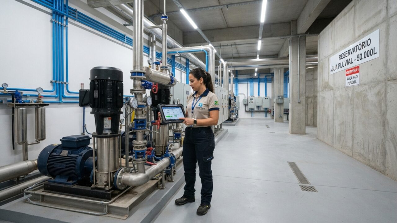 Jovem desenvolve sistema caseiro que reaproveita água do ar-condicionado para regar jardim automaticamente e patenteia ideia que virou sucesso entre construtoras
